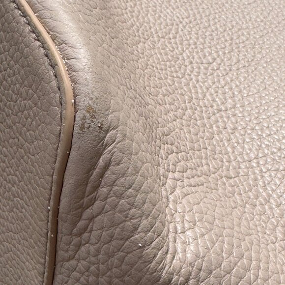 Tory Burch Light Pink Pebbled Leather Tote - Picture 8 of 10